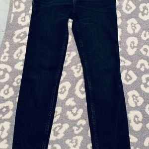 Abercrombie kids girls skinny black jeans NWT
